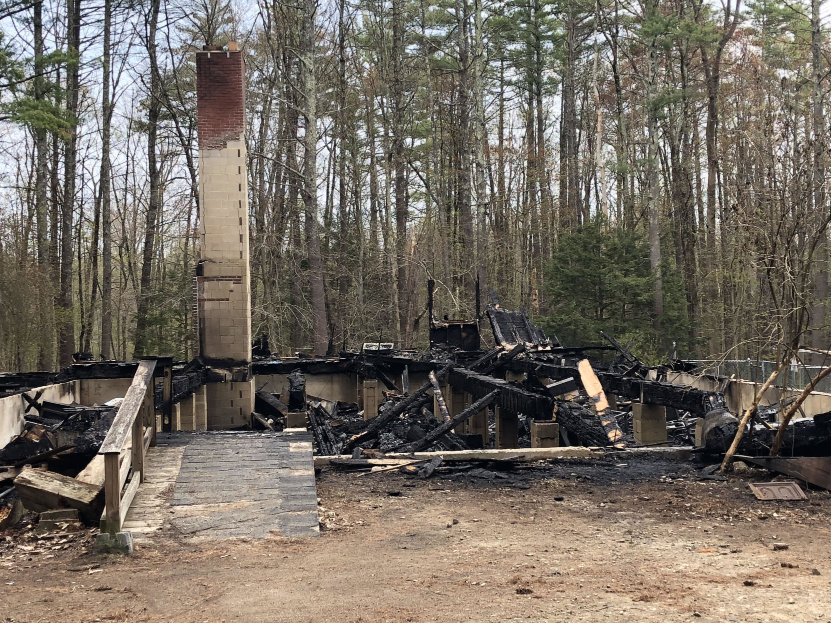 Fiber mill destroyed